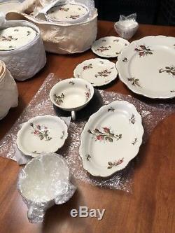Rosenthal Selb Pompadour Germany Fine Antique China Complete Dinnerware Set