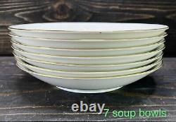 Rosenthal Shadow Rose China 62 Piece Dinner Set Mid-Century Modern Germany