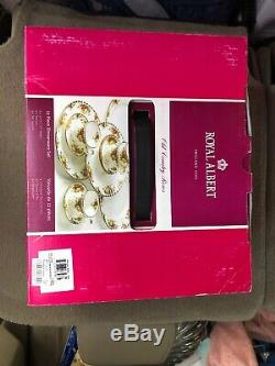 Royal Albert Old Country Roses 12 Piece Dinnerware Set New In Box