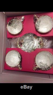 Royal Albert Old Country Roses 12 Piece Dinnerware Set Service For 4 New Boxed