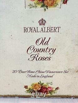 Royal Albert Old Country Roses 20-Piece Dinnerware Set