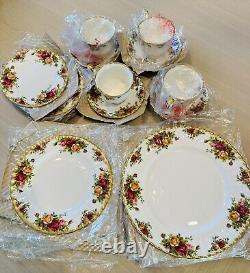 Royal Albert Old Country Roses 20-Piece Dinnerware Set