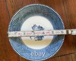 Royal China Currier & Ives Dinnerware Set Plates Bowls Cups Pepper Creamer Sugar
