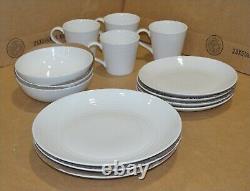 Royal Doulton Exclusively for Gordon Ramsay Maze White 14-Piece Dinnerware Set