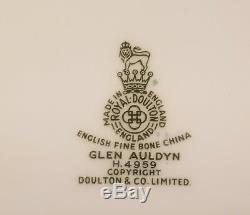 Royal Doulton GLEN AULDYN 40 Pieces Service for 8 Fine Bone China Dinnerware SET