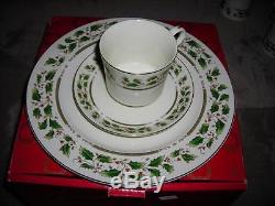 Royal Limited Dinnerware Pieces-Holly Holiday-Made in JapanMint-NEW