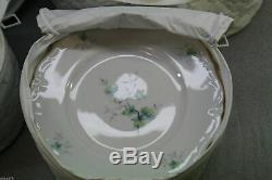 Royal M Bavaria China RMY3 GREEN FLOWERS ON BRANCH 60 PIECES 12 PLACE SETTINGS