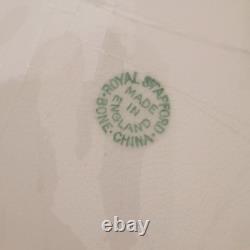 Royal Stafford Floral Bone China Dinner Set Plates Bowls Cups White Multicolor