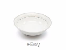 Royalty Porcelain Abigail 57-pc Banquet Dinnerware Set for 8, Bone China