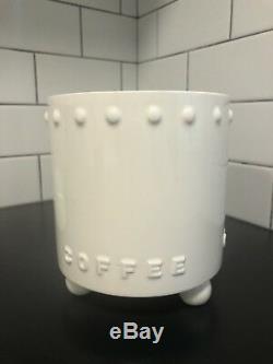 SWID POWELL for Stanley Tigerman Ceramic Coffee Canister MINT condition