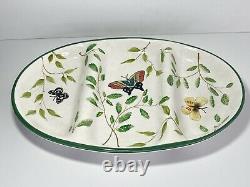 Sakura BUTTERFLIES, 3-Piece Porcelain Serving/Hostess Dinnerware Set, China