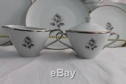 Saladmaster Remembrance Dinnerware Set Bavarian Germany 61 Pieces with Serveware