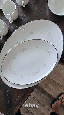 Sango China Dinnerware Service for 12 with Accessory Serving Pieces