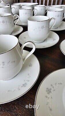 Sango China Dinnerware Service for 12 with Accessory Serving Pieces