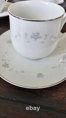 Sango China Dinnerware Service for 12 with Accessory Serving Pieces