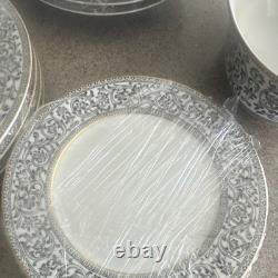 Sango Spanish Lace 3757 China Dinner Service Set Plates Cups Platter Bowl