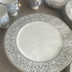 Sango Spanish Lace 3757 China Dinner Service Set Plates Cups Platter Bowl