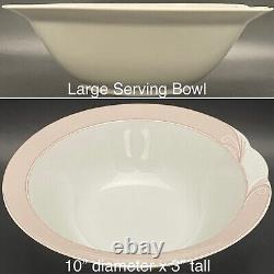 Schirnding Porcelain Art Deco Wave & Shell Dinnerware for 6 1974-1989 Germany