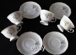 Schmidt Porcelain White Rose 20 Piece Service For Four