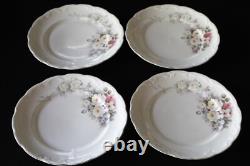 Schmidt Porcelain White Rose 20 Piece Service For Four