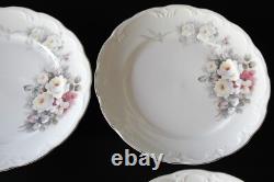 Schmidt Porcelain White Rose 20 Piece Service For Four