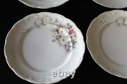 Schmidt Porcelain White Rose 20 Piece Service For Four