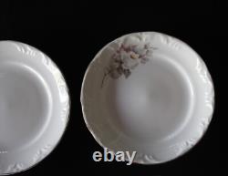 Schmidt Porcelain White Rose 20 Piece Service For Four