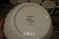 Service for 8 WAVERLY GARDEN ROOM Dinnerware/Set of 34 Pcs