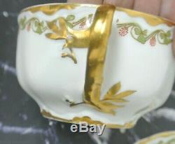 Service for One 8 Pieces Haviland Limoges Schleiger 98 Clover Leaf Dinnerware