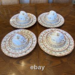 Set Of 20 Wedgwood Bianca Williamsburg Mark (4 Servings) Dinnerware R4499