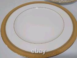 Set Of 4 Noritake Summit Gold China 5 Piece Place Settings New Unboxed