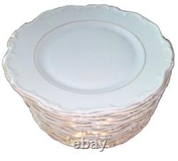 Set of 12 Dinner Plates Hertel Jacob Bavaria Germany dinner plates Margaret