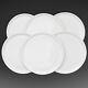 Set of 12 White Italian Porcelain Pizza Plate 13 Made in Italy. 1 Case