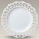 Set of 4 13 White Openwork Charger Similar To La Porcellana Bianca Firenze