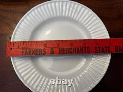 Set of 5, 20 Piece Claremont by Gibson White Place Settings Dinner, Salad, Cup