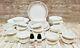 Set of 77 Corelle by Corning Woodland Brown Dinnerware Set Plates, Bowls, Cups