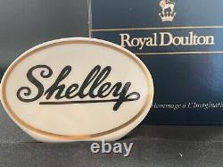 Shelley Marquis Advertising Sign For Shelley China Rare New In Box
