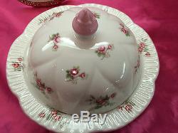 Shelley Rose Spray Butter Dish # 13545