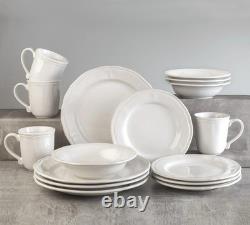 Siena 16 Piece Stoneware Dinnerware Set, Service for 4