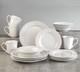 Siena 16 Piece Stoneware Dinnerware Set, Service for 4