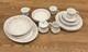 Silverie Fine China Set Vintage SIV8 Pattern 18 Piece Pastel Floral Scroll