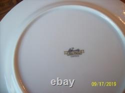 Society Fine China Caprice Elegant Floral White & Gray Scroll Design 78 Pieces
