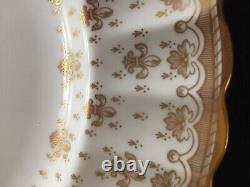 Spode Fleur de Lys Y8063 Dinnerware 12 Dinner, 12 Bread, 9 Salad, 15 cups