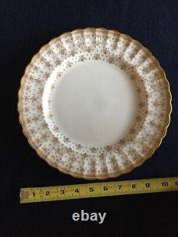 Spode Fleur de Lys Y8063 Dinnerware 12 Dinner, 12 Bread, 9 Salad, 15 cups