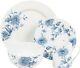 Spode Vintage Blue Florals Dinnerware 16-piece Dish Set for 4 NEW FREESHIP