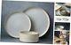 Star Dinnerware Sets, Plates and Bowls Set for 4, 12 Piece Cappuccino White