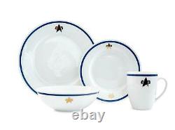 Star Trek The Next Generation Dinnerware Sets 16-Piece Ceramic Dinner Set