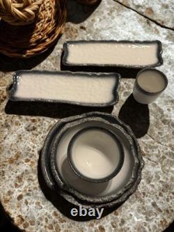 Stone Age Dinner Set 18 Pieces For 4 Ppl Stone Age Dinner Set 18 Pieces For 4 Ppl