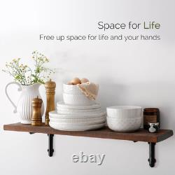 Stoneware Dinnerware Sets Service for 4, 12 Pcs Reactive Glaze Plates and Bowls