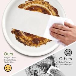 Stoneware Dinnerware Sets Service for 4, 12 pcs Reactive Glaze Plates and Bowls Stoneware Dinnerware Sets Service for 4, 12 pcs Reactive Glaze Plates and Bowls